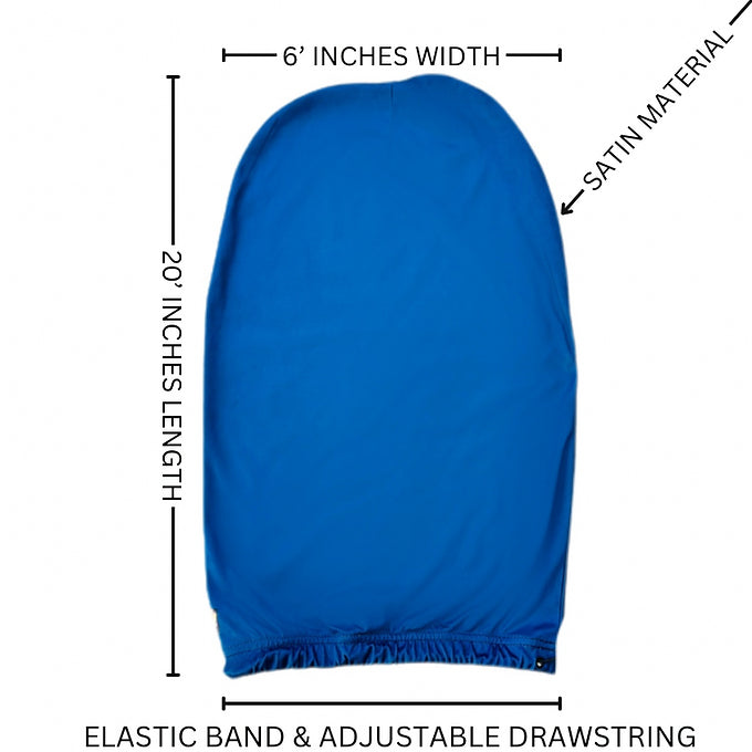 Solid Blue Loc Cap