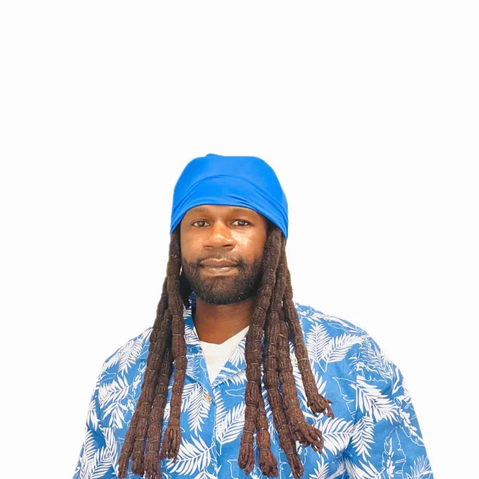 Blue Skully Cap