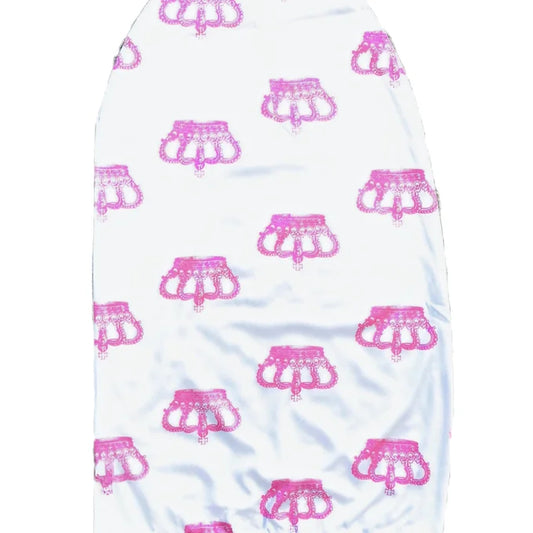 Pink Crown Loc Cap