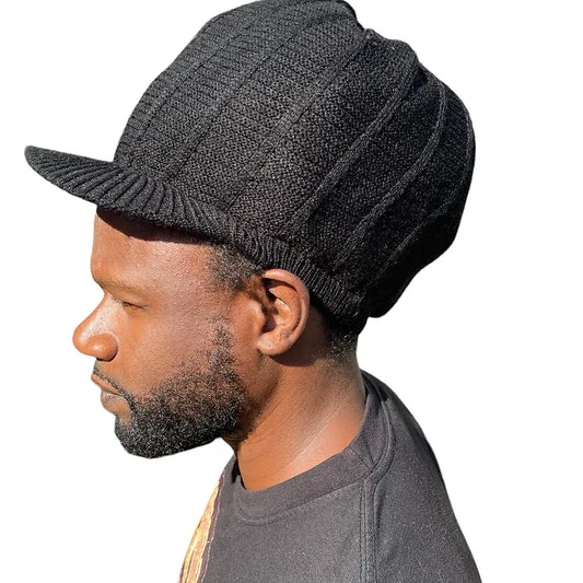 Black Insulated Beanie